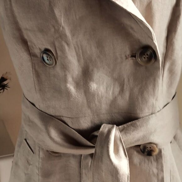 INC International Concepts Linen Dress - Picture 4 of 13